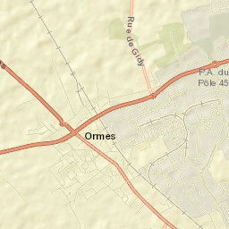 Ormes Street Map