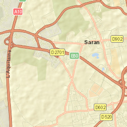 Saran Street Map