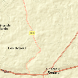 Château-Renard Street Map
