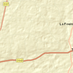 Triguères Street Map