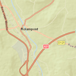 Rolampont Street Map