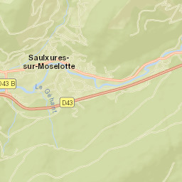 Saulxures-sur-Moselotte Street Map