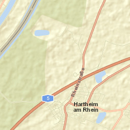 Hartheim Street Map