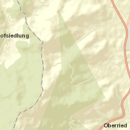 Oberried Street Map