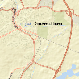 Donaueschingen Street Map