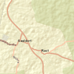 Sauldorf Street Map