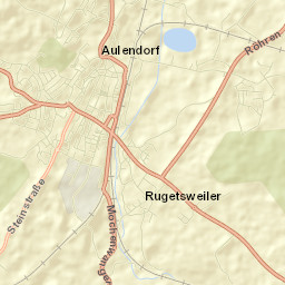 Aulendorf Street Map