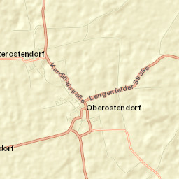 Oberostendorf Street Map