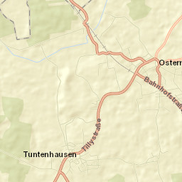 Tuntenhausen Street Map