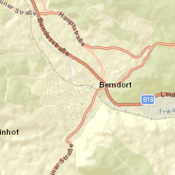 Pottenstein Street Map