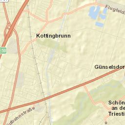 Kottingbrunn Street Map