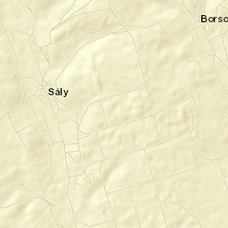Sály Street Map
