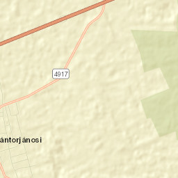 Kántorjánosi Street Map