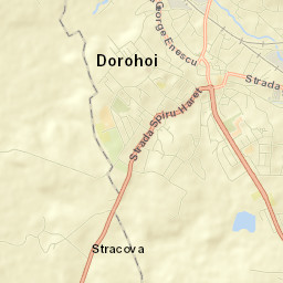 Dorohoi Street Map