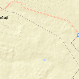 Comuna Broscăuţi Street Map