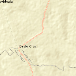 Comuna Vorniceni Street Map