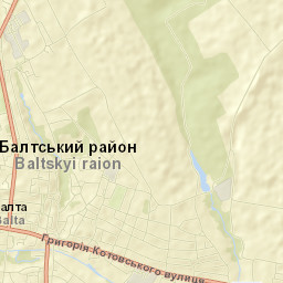 Balta Street Map