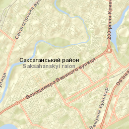 Kryvoriz’ka Mis’krada Street Map