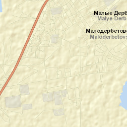 Malyye Derbety Street Map