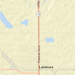 Larimore Street Map