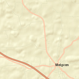 Melgven Street Map