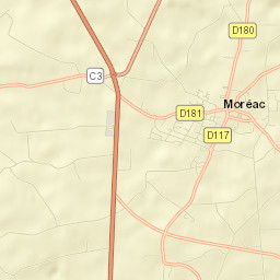 Moréac Street Map