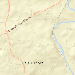 Saint-Senoux Street Map
