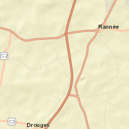 Rannée Street Map