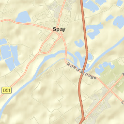 Spay Street Map