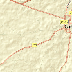 Saint-Calais Street Map