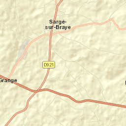 Sargé-sur-Braye Street Map