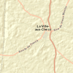 La Ville-aux-Clercs Street Map