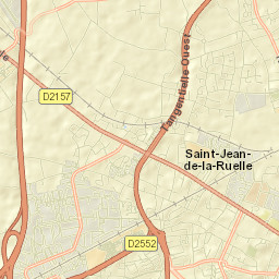 Saint-Jean-de-la-Ruelle Street Map