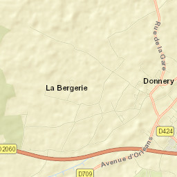 Donnery Street Map