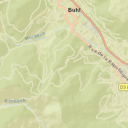Buhl Street Map