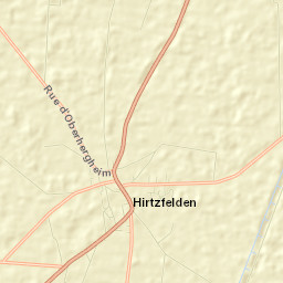 Hirtzfelden Street Map