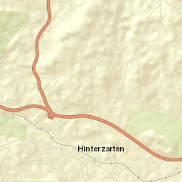 Hinterzarten Street Map
