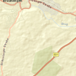 Bräunlingen Street Map