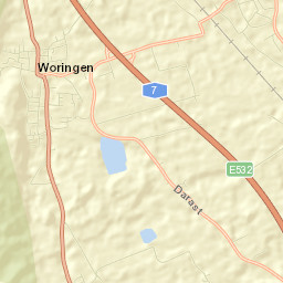 Woringen Street Map