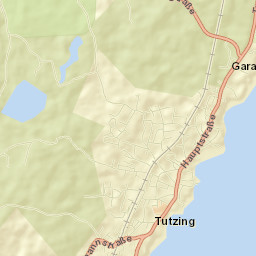 Tutzing Street Map