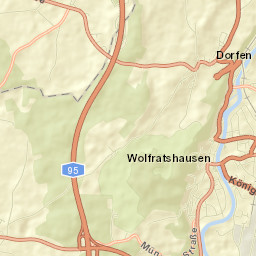 Wolfratshausen Street Map