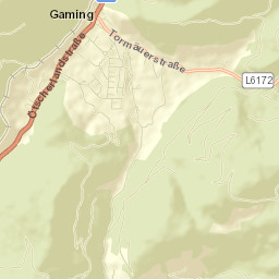 Politischer Bezirk Scheibbs Street Map