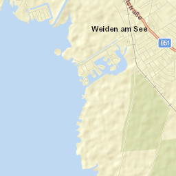 Weiden am See Street Map