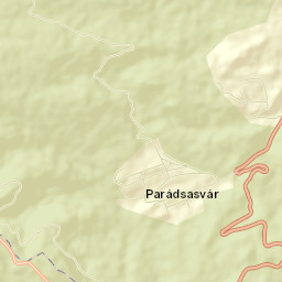 Parádsasvár Street Map