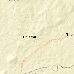 Comuna Bixad Street Map