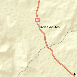 Comuna Rona de Jos Street Map