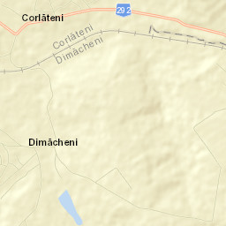 Comuna Dimăcheni Street Map
