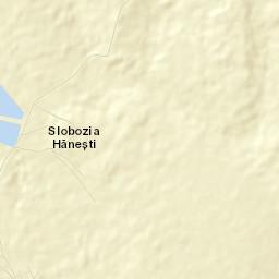 Comuna Hăneşti Street Map