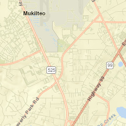 Lake Stickney Street Map