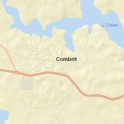 Combrit Street Map